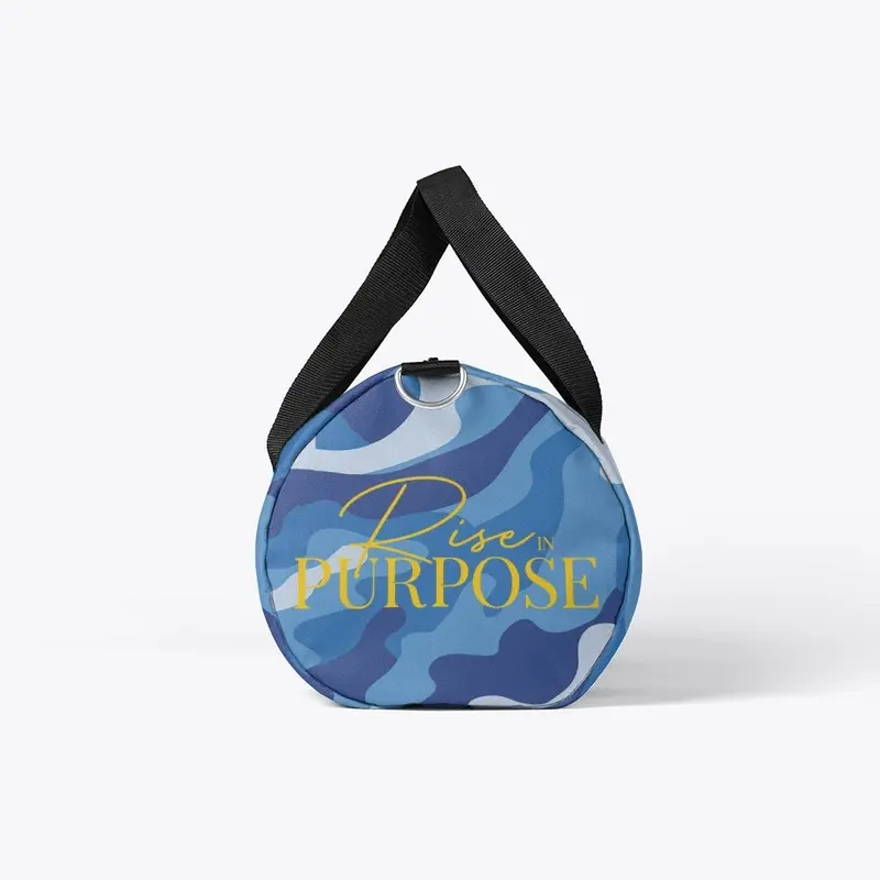 Rise in Purpose | Camo Duffle Bag